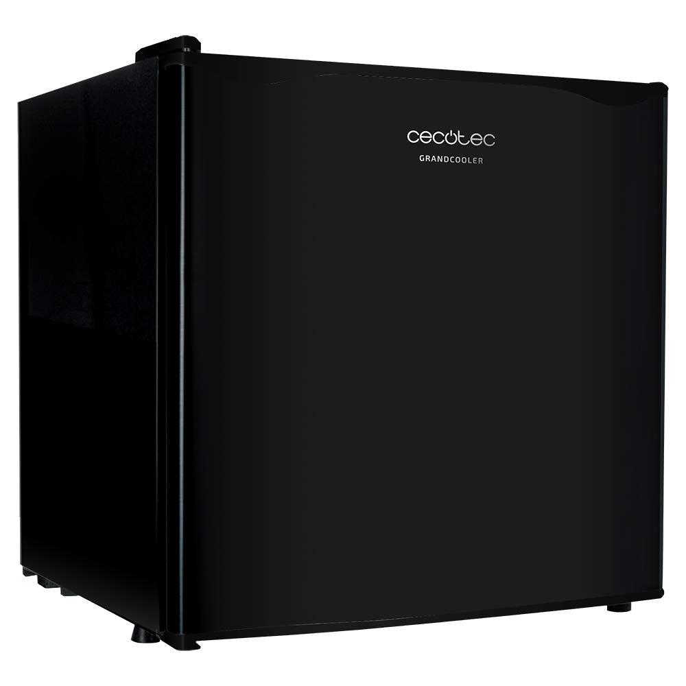 Minibar Cecotec GrandCooler 20000 SilentCompress – 46L con Congelador, Puerta Reversible y Bajo Consumo, Negro