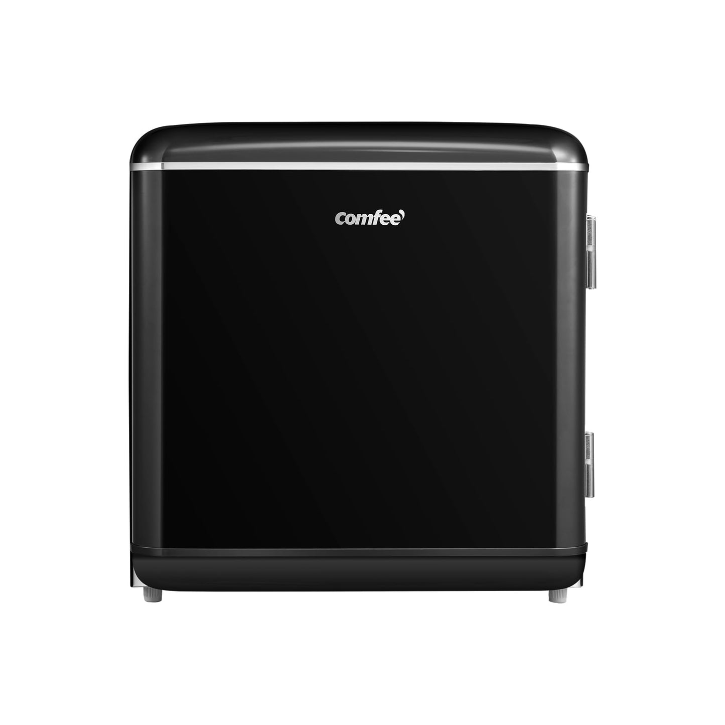 Frigorífico Retro Comfee' RCD50BL2EURT(E) – Mini Bar 47L con Compartimento Enfriador y Control Mecánico, Negro