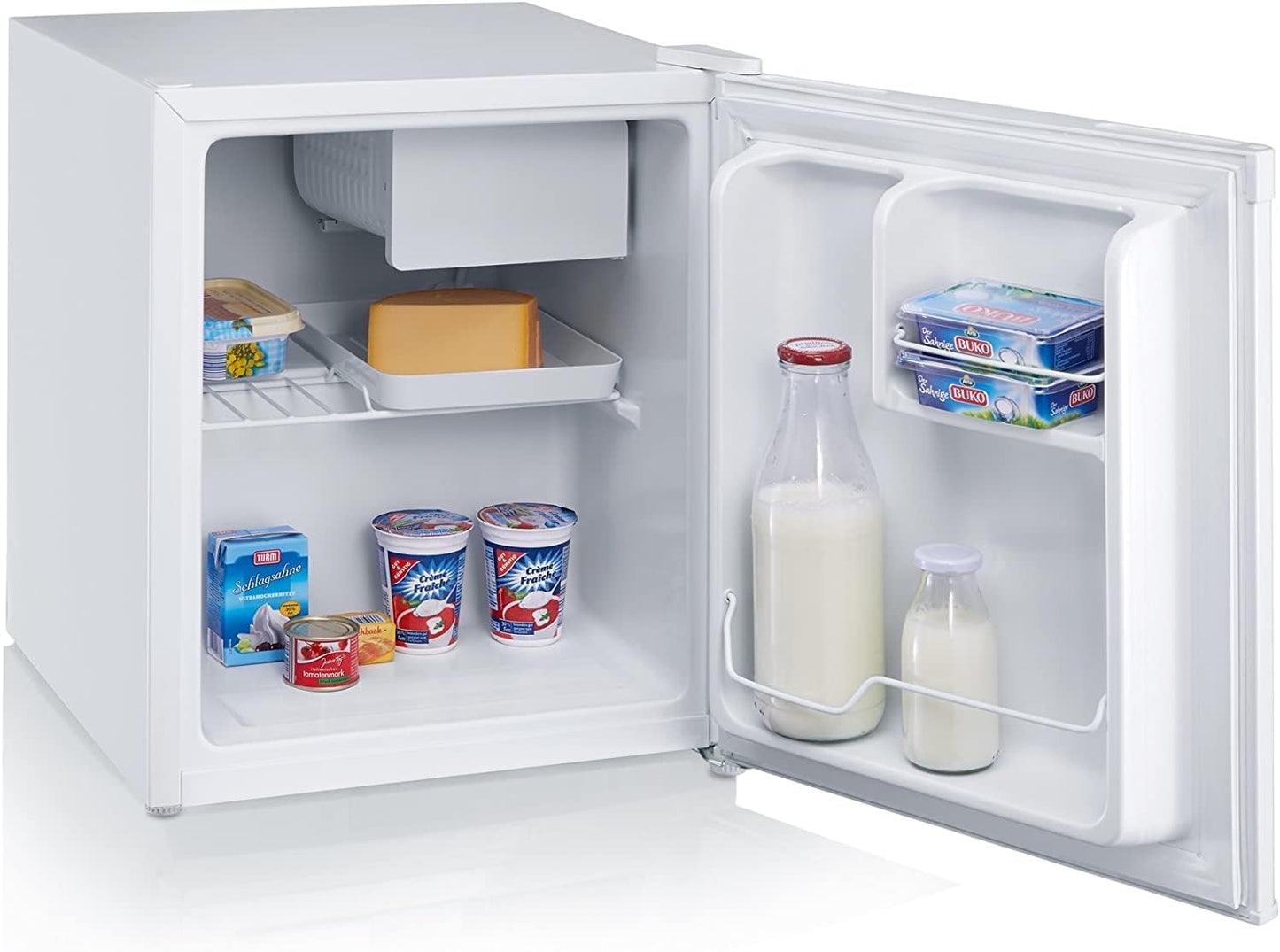 Mininevera SEVERIN 45L con Compartimento de Baja Temperatura – Bajo Consumo y Puerta Reversible