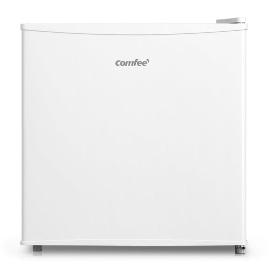 Mini Frigorífico Comfee' RCD50WH2(E) 43L – Puerta Reversible, Bajo Consumo y Funcionamiento Silencioso, Blanco