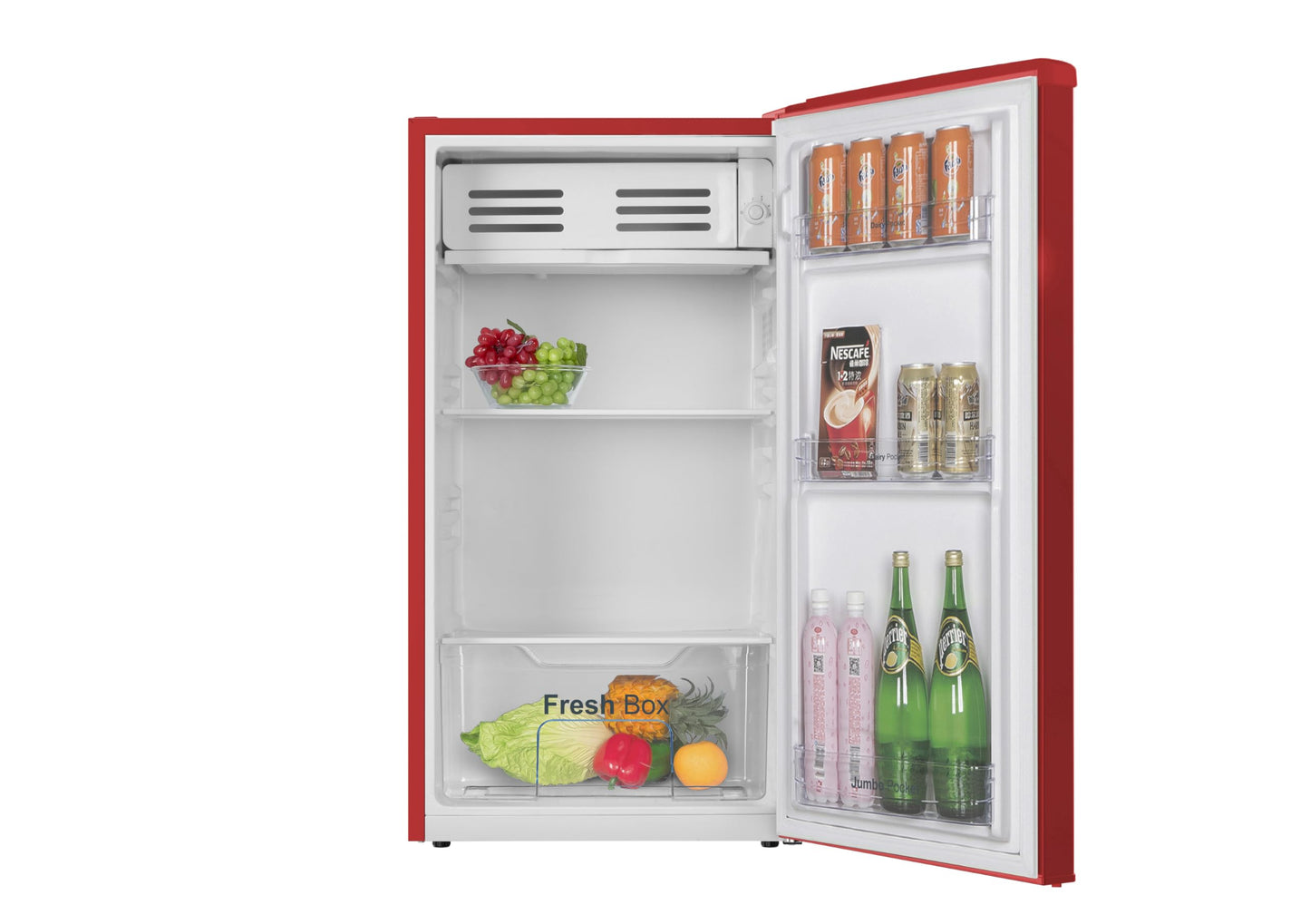 Frigorífico Bajo Encimera VOK 85L – Diseño Retro, Cool Zone y Bajo Consumo